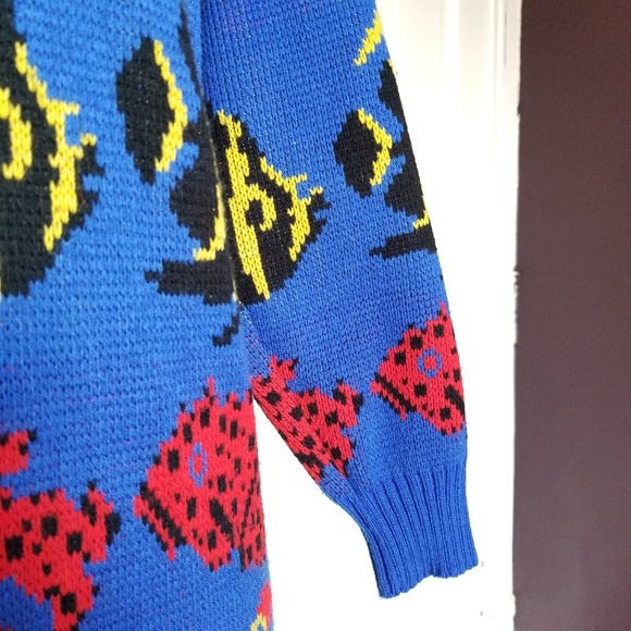 Betsey Johnson-inspired vintage fish sweater dress - Picture 5 of 8